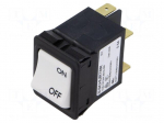 Circuit breaker | Urated: 240VAC | 60VDC | 0.5A | DPST | Poles: 2 | TA35