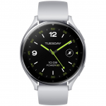Xiaomi Watch 2 3.63 cm (1.43") AMOLED 46 mm Digital 466 x 466 pixels Touchscreen Silver Wi-Fi GPS (satellite)