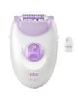 Braun Epilator | SE3-000 Silk &eacute;pil 3 | Number of power levels 2 | White/Purple