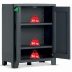 KETER GARDEN CABINET MOBY WATERPROOF 100x80x44cm IT New