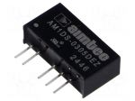 Converter: DC/DC | 1W | Uin: 2.97&divide;3.63VDC | Uout: 5VDC | Uout2: -5VDC