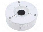 Junction box | &Oslash;124x41mm | IP66 | white | aluminium | -40&divide;60&deg;C