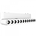 SLIM Magnetic rail light 4000K, 12W, FOLDABLE GRILL LIGHT 48V