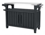 KETER GRILL TABLE STAINLESS STEEL TABLE TOP UNITY XL 270L ANTHRACITE