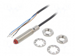 Sensor: photoelectric | Range: 1&divide;60mm | PNP | DARK-ON | Usup: 10&divide;30VDC