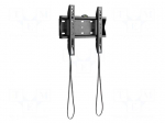 Holder | for wall mounting | 30kg | 23&divide;42" | black | permanent