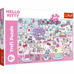 M&auml;nguala | PC | Konsoolid | Tarvikud // Harivad m&auml;nguasjad | Interaktiivsed | Loomingulised | Kunstilised // Puzzle - 300 - Poznaj Świat Hello Kitty - Hello Kitty - Trefl 23031