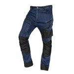 T&ouml;&ouml;riistad ja m&otilde;&otilde;teseadmed // Uued tooted t&ouml;&ouml;riistade, tarvikute kategoorias // Spodnie robocze DENIM, wzmocnienia Oxford, granatowe, rozmiar M