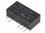 Converter: DC/DC | 1W | Uin: 10.8&divide;13.2V | Uout: 12VDC | Uout2: -12VDC