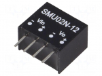 Converter: DC/DC | 2W | Uin: 21.6&divide;26.4V | Uout: 12VDC | Iout: 33&divide;167mA