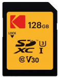 Kodak SDXC 128GB UHS-I U3 V30 Ultra Performance