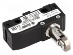 Microswitch SNAP ACTION | with transverse roller | SPDT | 5A/24VDC