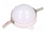Module: LED | Colour: RGB | IP68 | No.of diodes: 3 | Case: 5050,PLCC6