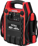 Patareisid, akusid ja laadijaid // Auto ja mootorratta aku laadijad 12V, 24V, 6V | K&auml;ivitusseade (Jump Starter) // \nJump Starter 4w1 1200/600A 22Ah 12V + oświetlenie + kompresor KD5346\n
