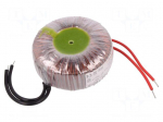 Transformer: toroidal | 100VA | 230VAC | 21V | 4.76A | 1.1kg | &Oslash;: 92mm