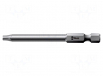 Screwdriver bit | Torx&reg; | TX40 | 1/4" | Overall len: 70mm