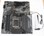 Motherboard for Intel processors Gigabyte  SALE OUT.  USED, REFURBISHED, WITHOUT ACCESSORIES, ONLY BACK PANEL, AND ANTENA INCLUDED