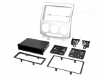 Radio mounting frame | Mazda | 2 ISO | silver