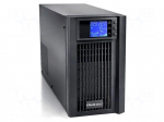 Power supply: UPS | 1.6kW | 2kVA | 230V | 315x190x320mm | 7Ah | Ubatt: 12V