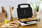 Tefal Snack XL SW7011 sandwich maker 850 W White, Stainless steel