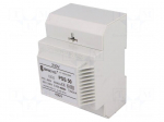 Transformer: mains | 50VA | 400VAC | 230V | IP30 | Mounting: DIN | 1.1kg
