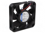 Fan: DC | axial | 119x119x25mm | 222.6m3/h | 55dBA | ball bearing