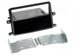 Radio frame | Mitsubishi | 2 DIN | black