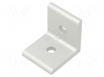 Angle bracket | for profiles | W: 41mm | L: 45mm | aluminium