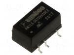 Converter: DC/DC | 1W | Uin: 4.5&divide;5.5VDC | Uout: 15VDC | Iout: 67mA | SMT