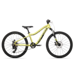 Noorukite jalgratas Rock Machine Storm 24 Sulfur Yellow (Ratta suurus: 24 Raami suurus: 12)
