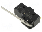 Microswitch SNAP ACTION | 3A/250VAC | with lever | SPDT | ON-(ON)