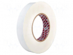 Tape: heat transfer | W: 19mm | L: 14.5m | Thk: 0.5mm | 1W/mK | white | 8kV