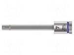 Socket: hex key-bit | Hex Plus | HEX 7mm | 3/8" | Zyklop