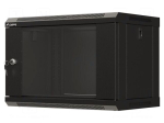 Enclosure: rack cabinet | Standard: 19" | 6U | W: 540mm | H: 370mm | black
