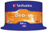 DVD-R 16x CB 4,7GB Verbatim 50 sztuk