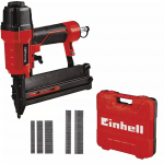 EINHELL Pneumatic Tacker TC-PN 50 red/black, 2-in-1 combination tool: Pneumatic stapler and pneumatic nailer