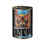 MAU Pate and Fillet Crimson with pansy - wet cat food - 400g