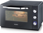 Severin baking & toast oven XXL TO 2073, mini oven (black)