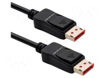 Cable | DisplayPort plug,both sides | PVC | DisplayPort 2.1 | 1.5m