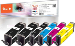 Tinti Peach Peach Economy Pack Plus PI100-379 (&uuml;hilduv Canon PGI-580XL, CLI-581XL)