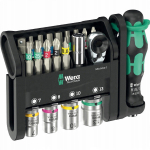 Wera Tool-Check Modular 1 (Black/gr&uuml;n, 21-teilig, inkl. 1/4" Bit-Ratsche)
