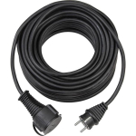 Pikendusjuhe kummist IP44 10m Black