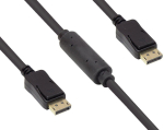 Alcasa 4810-150G DisplayPort kaabel 15 m Black