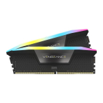 Corsair Vengeance RGB, DDR5-5200, CL40, Intel XMP 3.0 - 64 GB Dual-Kit, Black