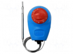 Sensor: thermostat with capillary | Output conf: SPDT | 16A | 400VAC