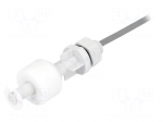 Sensor: liquid level | -20&divide;90&deg;C | Output conf: SPST-NC | lead 5m