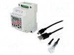 Timer | Range: 1&divide;1200s | DPDT | 8&divide;30VDC | DIN | OUT 1: 16A