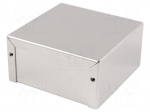 Enclosure: multipurpose | X: 102mm | Y: 102mm | Z: 51mm | 1411 | aluminium