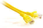 PATCHCORD SKRĘTKA GETFORT CAT.5E UTP 0,25m ż&oacute;łty