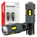 Autolambid, Mootorratta ja traktori valgustid // Autolambid, Mootorratta ja traktori valgustid // Żar&oacute;wki led standard t10 2525 10smd białe 12v 24v amio-04993